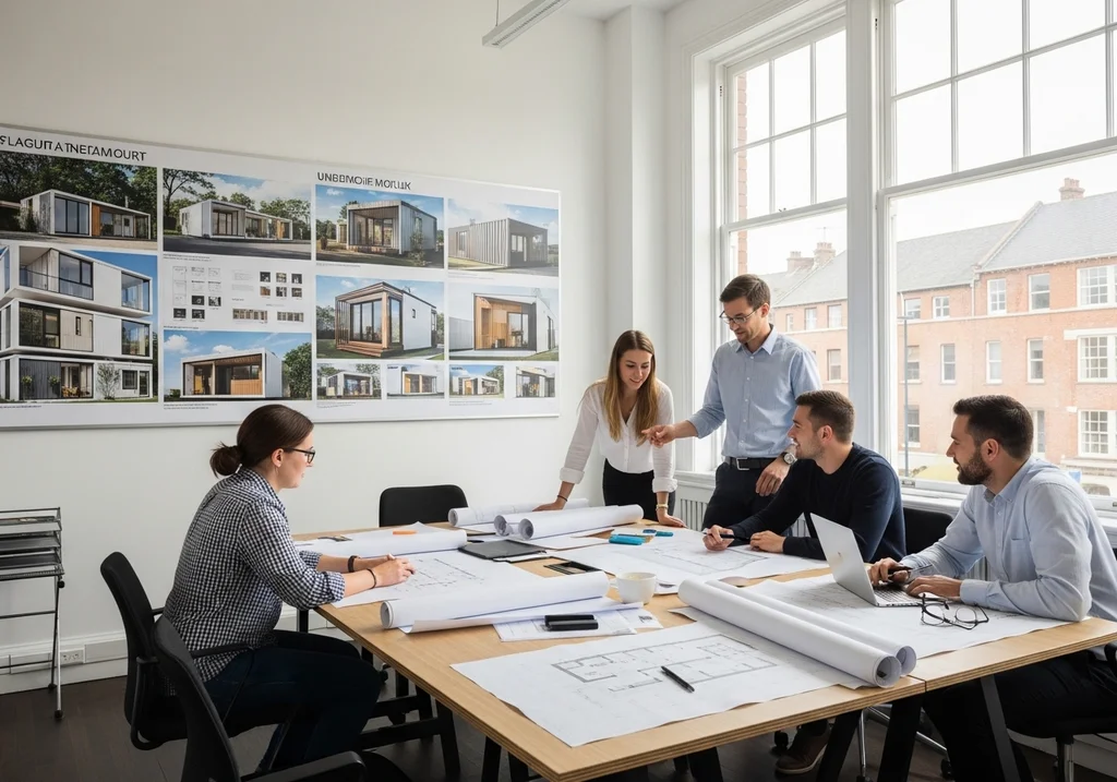architecte plans conteneurs