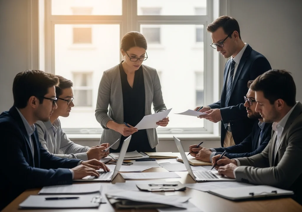 bureau professionnel discussion