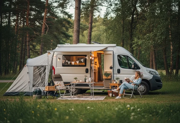 camping car nature liberte