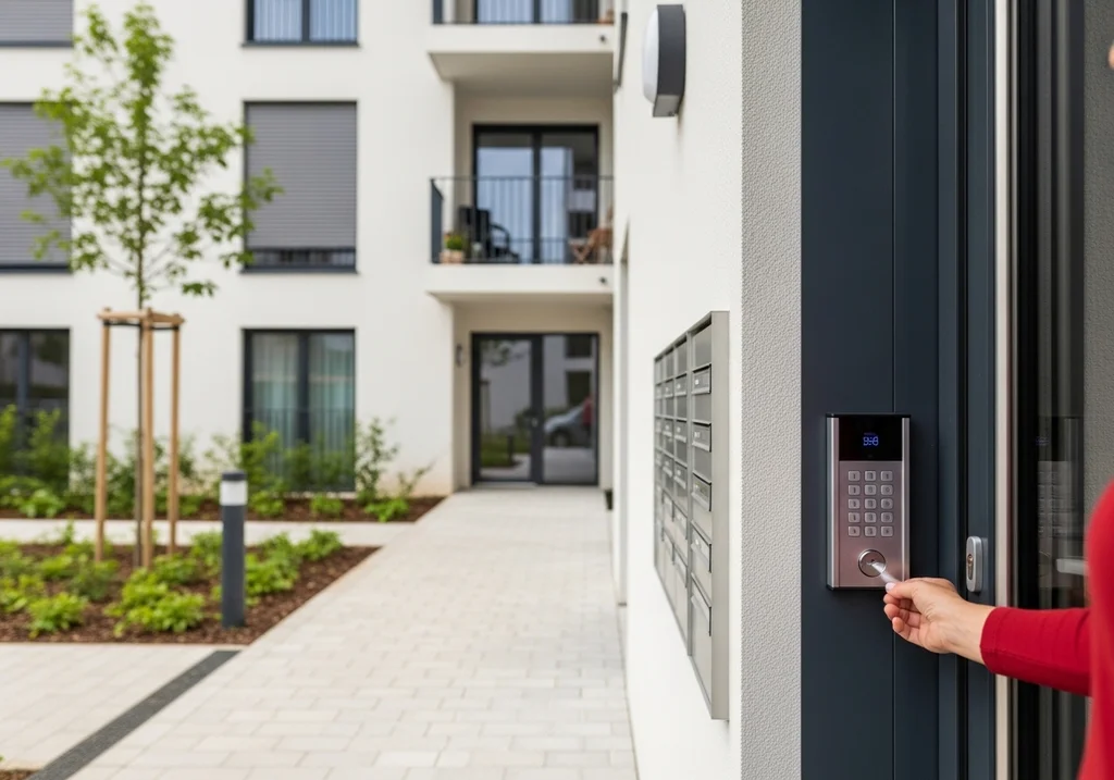 entrée immobilier sécurité