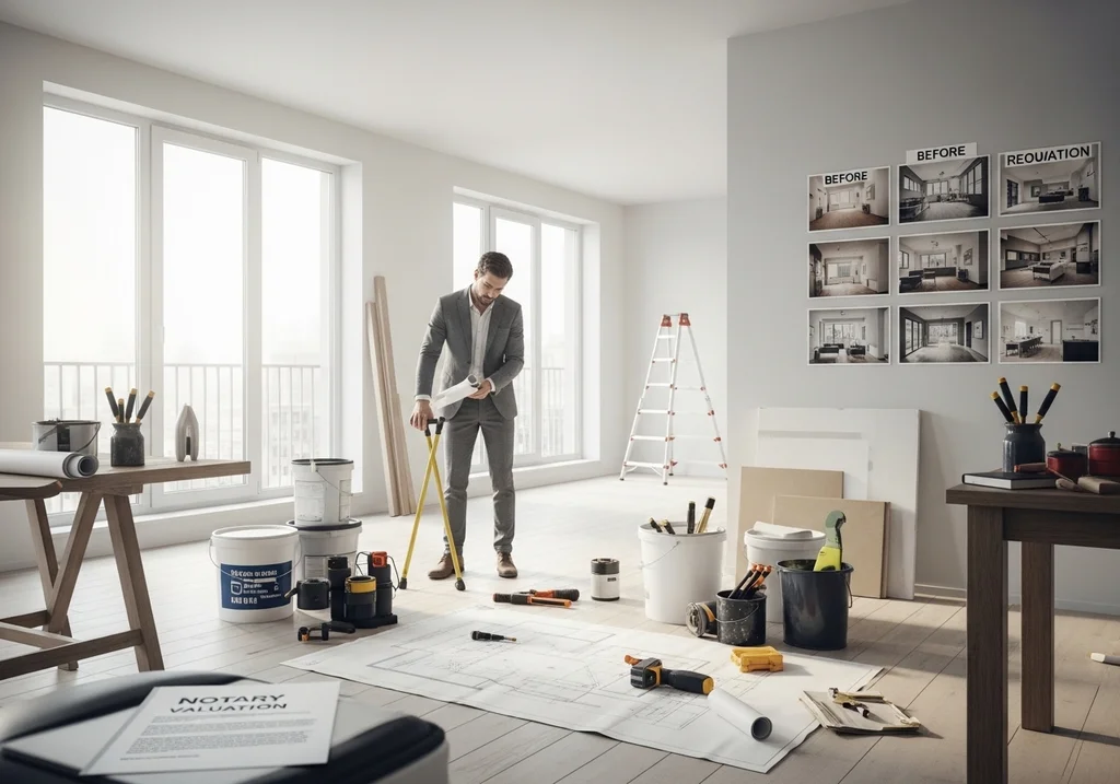 espace interieur renovation