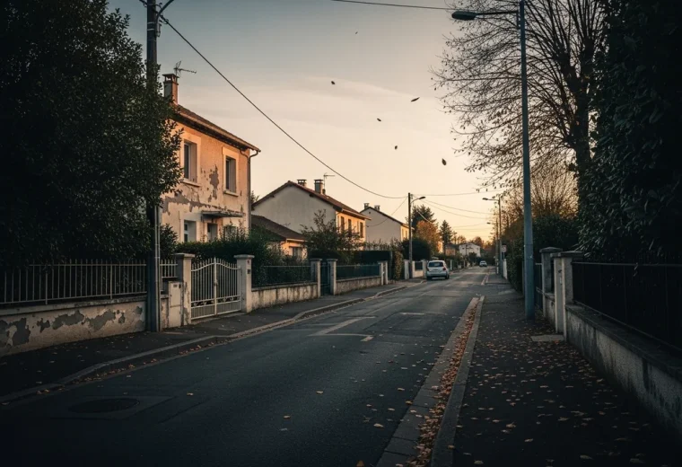 vitrolles rue suburbaine