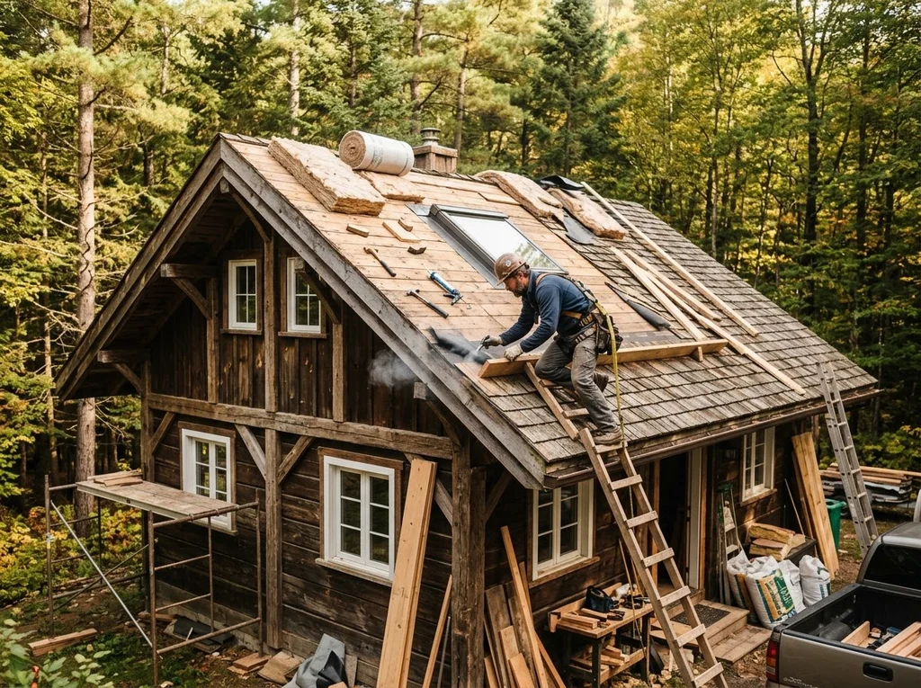 chalet renovation artisan