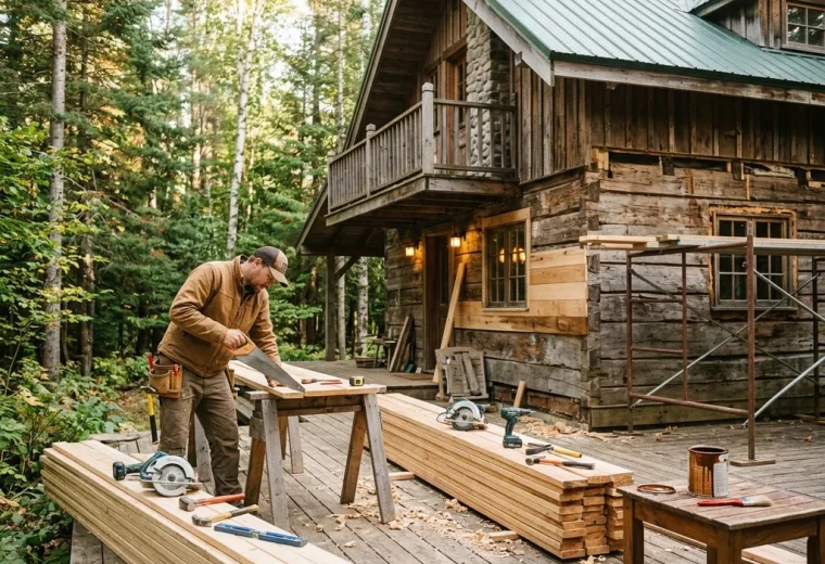 chalet renovation artisan