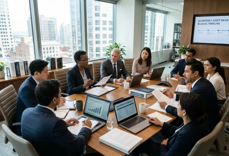 investissement liquidation processus juridiques