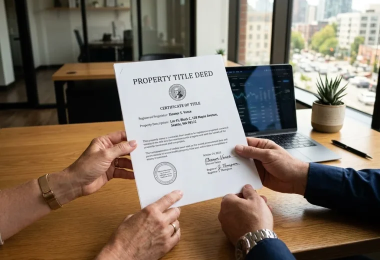titre propriete bureau